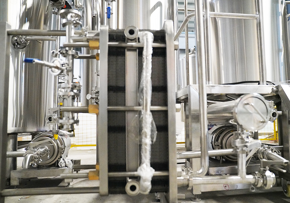tanque fermentador de cerveza,enfriamiento de una etapa,enfriamiento de dos etapas